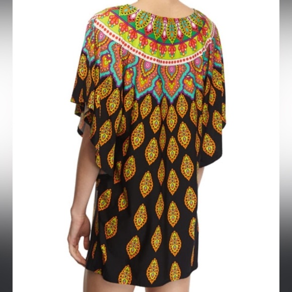 Colorful Women's Swim Cover-Up - Picture 3 of 8